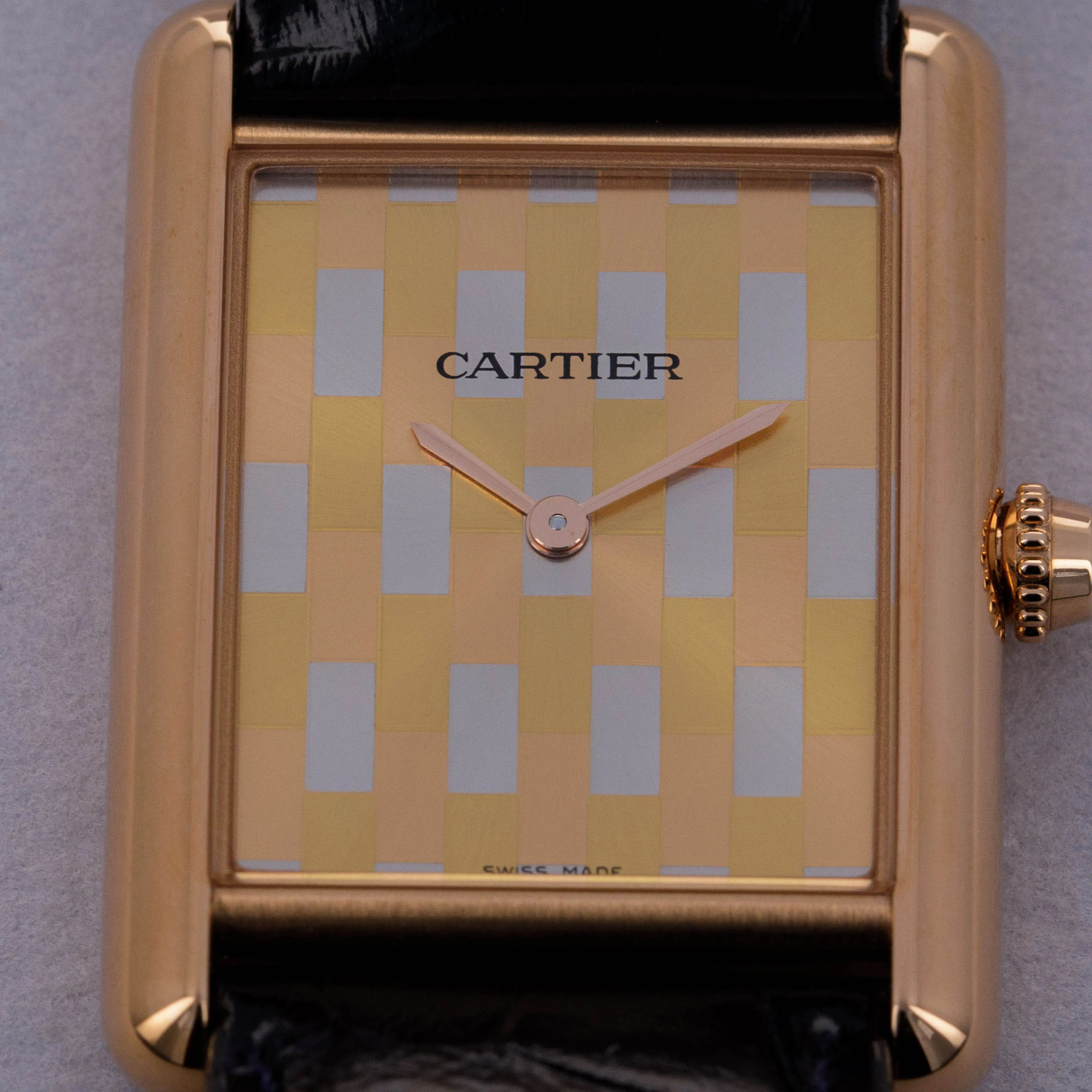 Cartier Tank Louis WGTA0176 33.5mm 18k yellow gold Yellow gold and Rose gold and White gold 11