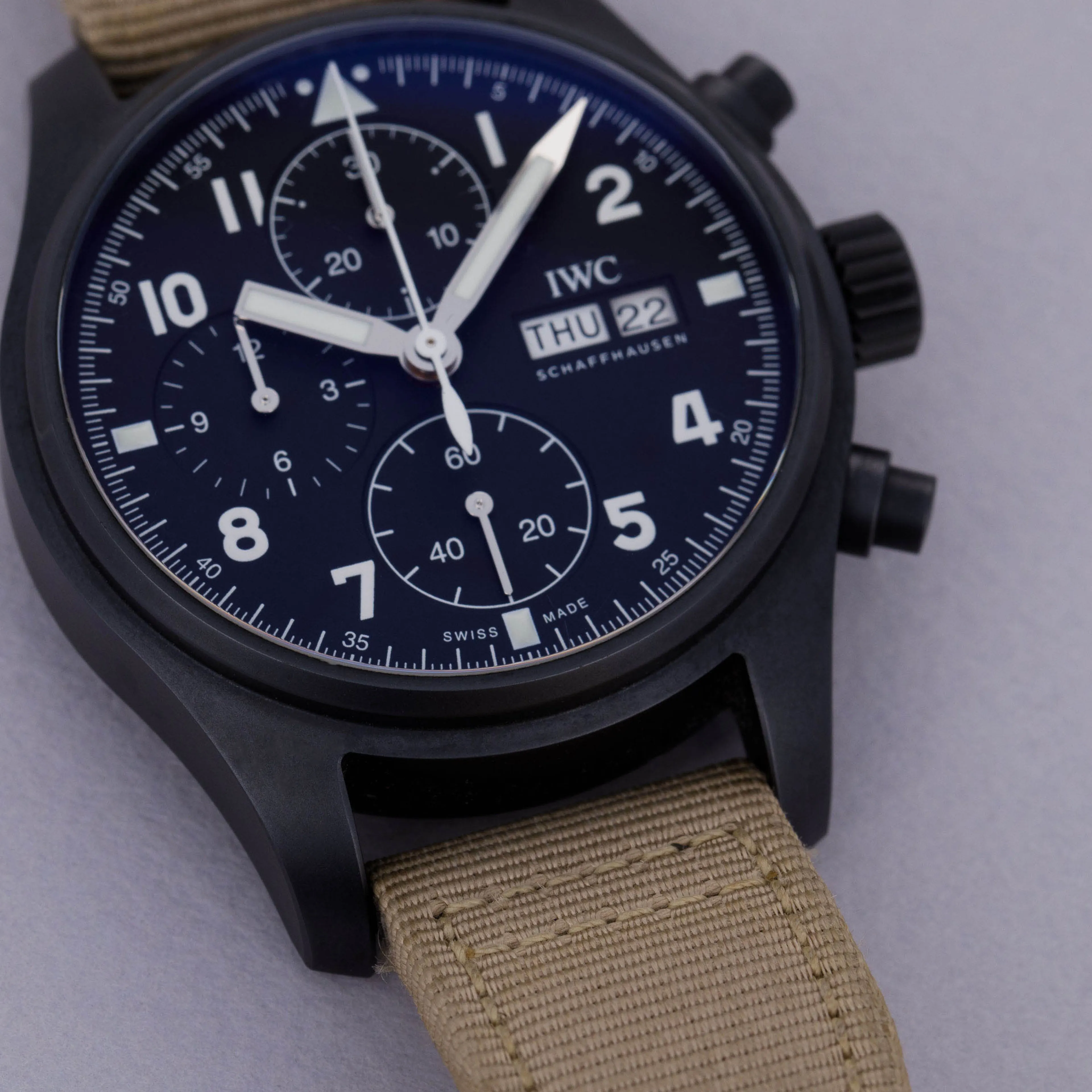 IWC Pilot IW387905 41mm Ceratanium Black 1