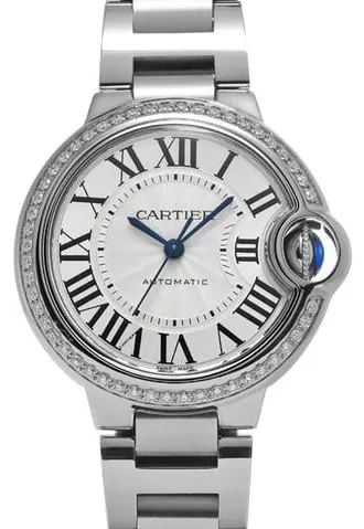 Cartier Ballon Bleu 33mm W4BB0016 33mm Stainless steel Silver