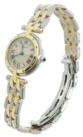 Cartier Panthère W25030B6 24mm Yellow gold and Stainless steel White 2