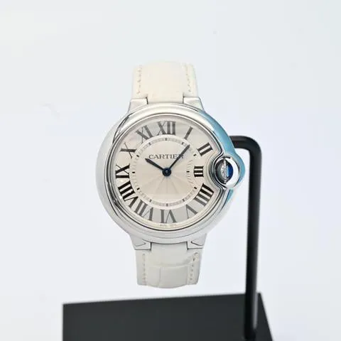 Cartier Ballon Bleu 33mm 3653 33mm Stainless steel Silver