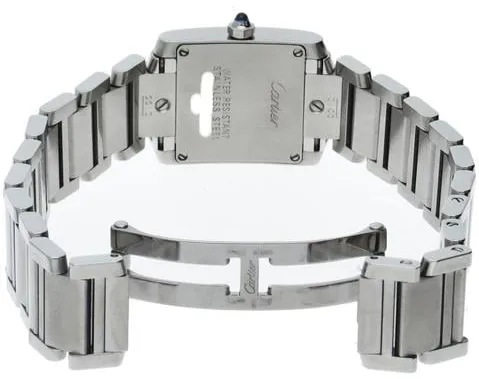 Cartier Tank Française W51008Q3 25mm Stainless steel Silver 4