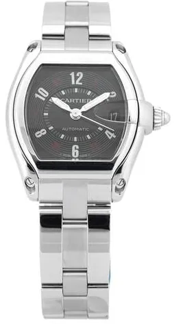 Cartier Roadster W62002V3 38mm Stainless steel Black 1