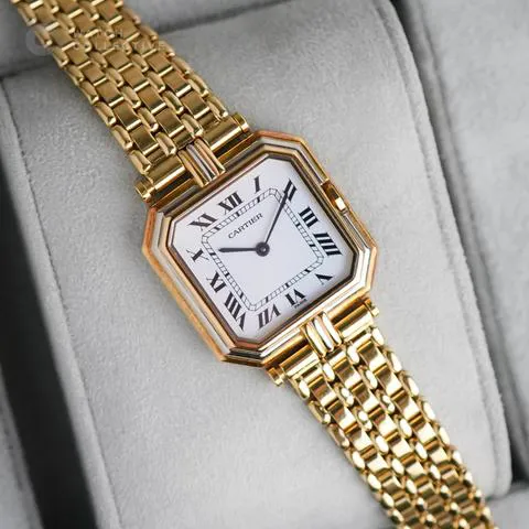 Cartier Trinity 81045 27mm Yellow gold White 1