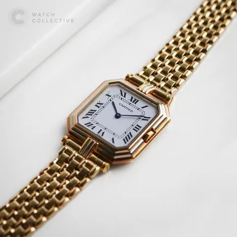 Cartier Trinity 81045 27mm Yellow gold White 3