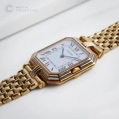 Cartier Trinity 81045 27mm Yellow gold White 4