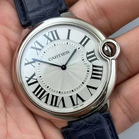 Cartier Ballon Bleu 44mm W6920055 46mm White gold Silver