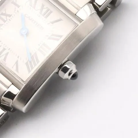 Cartier Tank Française W51008Q3 20mm Stainless steel Champagne 7