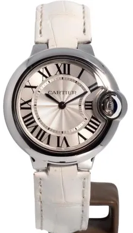 Cartier Ballon Bleu 33mm 3653 33mm Stainless steel Silver 3