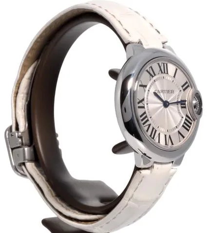 Cartier Ballon Bleu 33mm 3653 33mm Stainless steel Silver 10