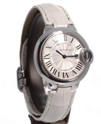 Cartier Ballon Bleu 33mm 3653 33mm Stainless steel Silver 11