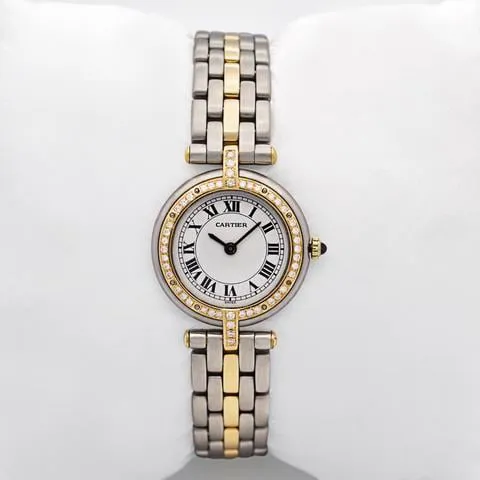 Cartier Panthère 1057920 24mm Yellow gold and Stainless steel White 1