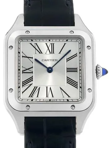 Cartier Santos Dumont WSSA0022 43.5mm Stainless steel Silver