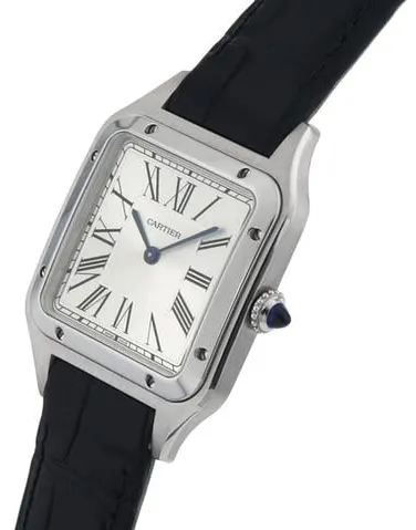 Cartier Santos Dumont WSSA0022 43.5mm Stainless steel Silver 1