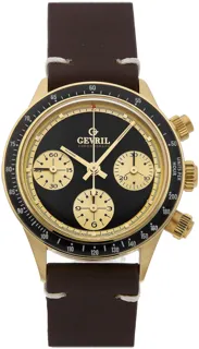 Gevril Tribeca O508ANAP-NP-BP19 Yellow gold Black