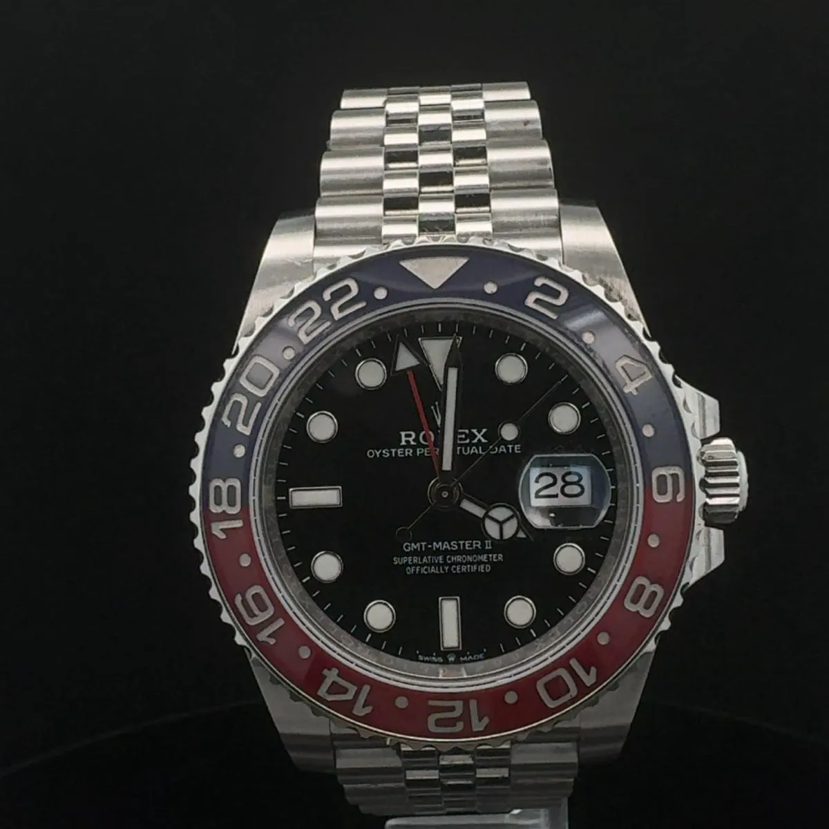 Rolex GMT-Master II 126710BLRO 40mm Stainless steel Black