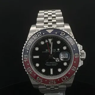 Rolex GMT-Master II 126710BLRO Stainless steel Black