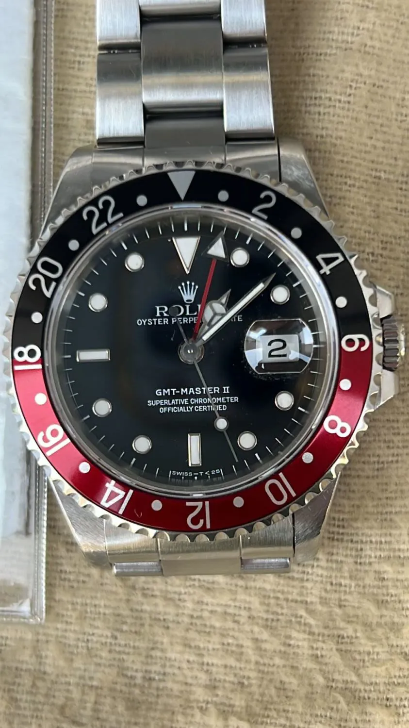 Rolex GMT-Master II 16710 40mm Stainless steel Black