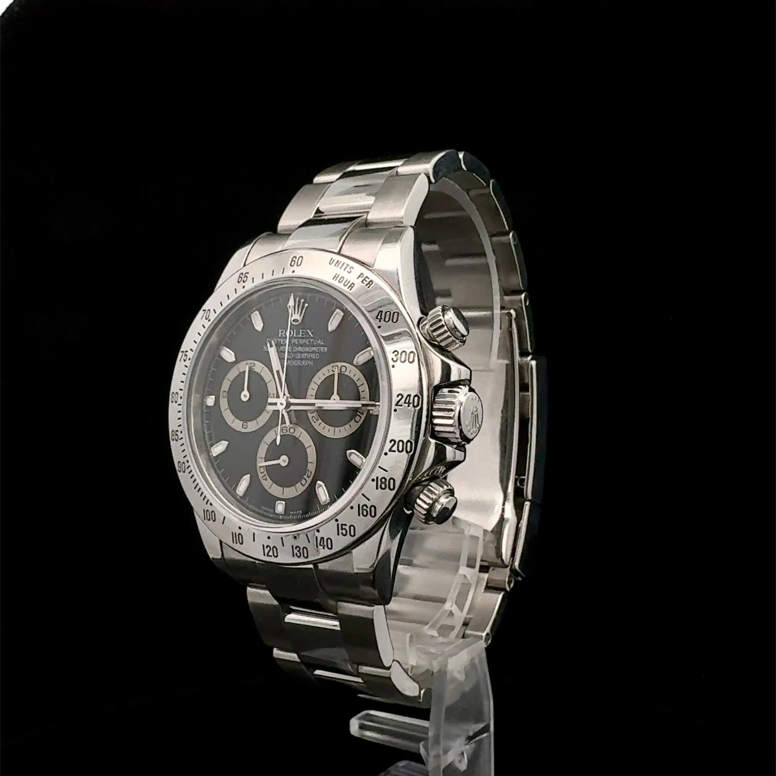 Rolex Daytona 116520 40mm Stainless steel Black 1