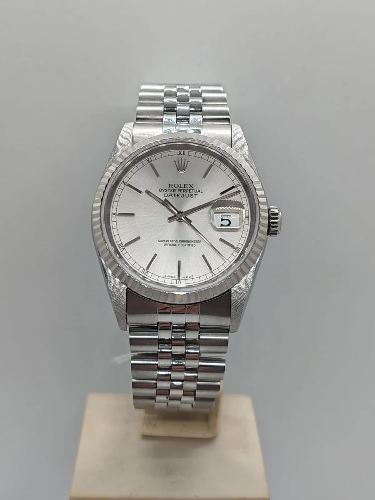 Rolex Datejust 36 16234 36mm White gold and Stainless steel Silver