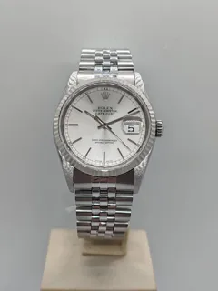 Rolex Datejust 36 16234 White gold and Stainless steel Silver