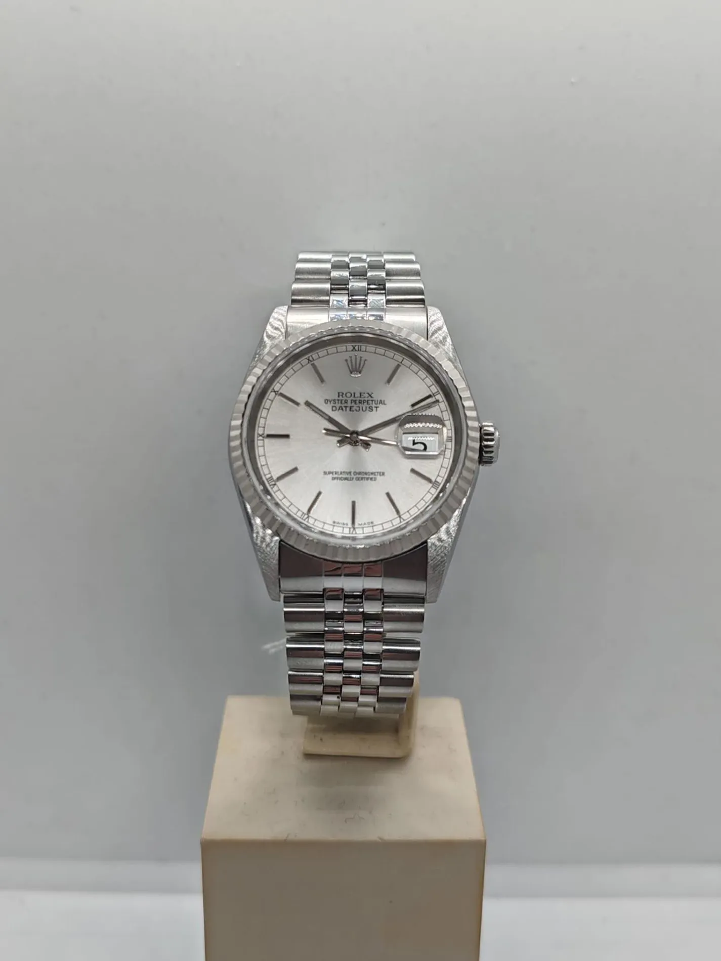 Rolex Datejust 36 16234 36mm White gold and Stainless steel Silver 7