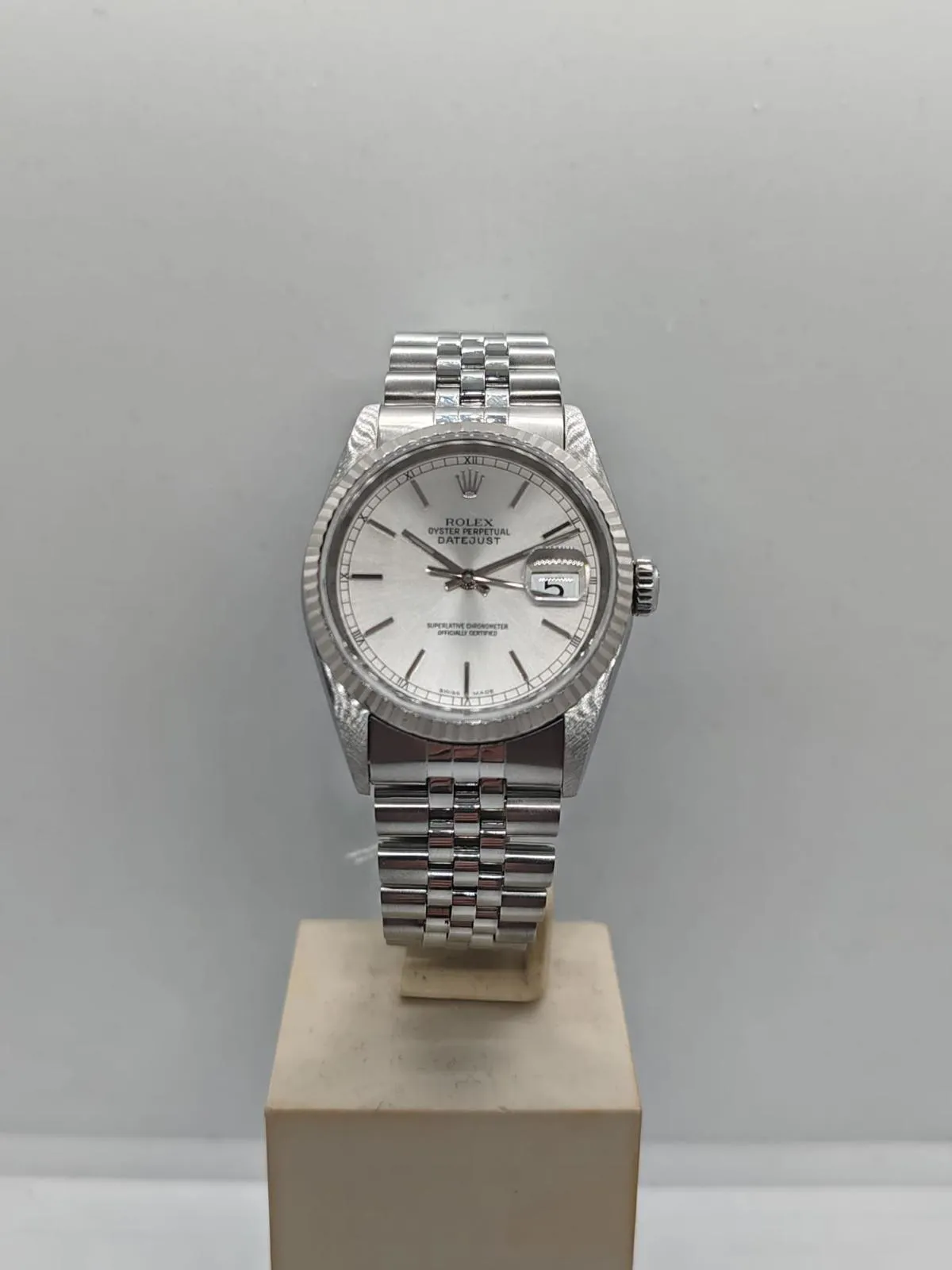 Rolex Datejust 36 16234 36mm White gold and Stainless steel Silver 16