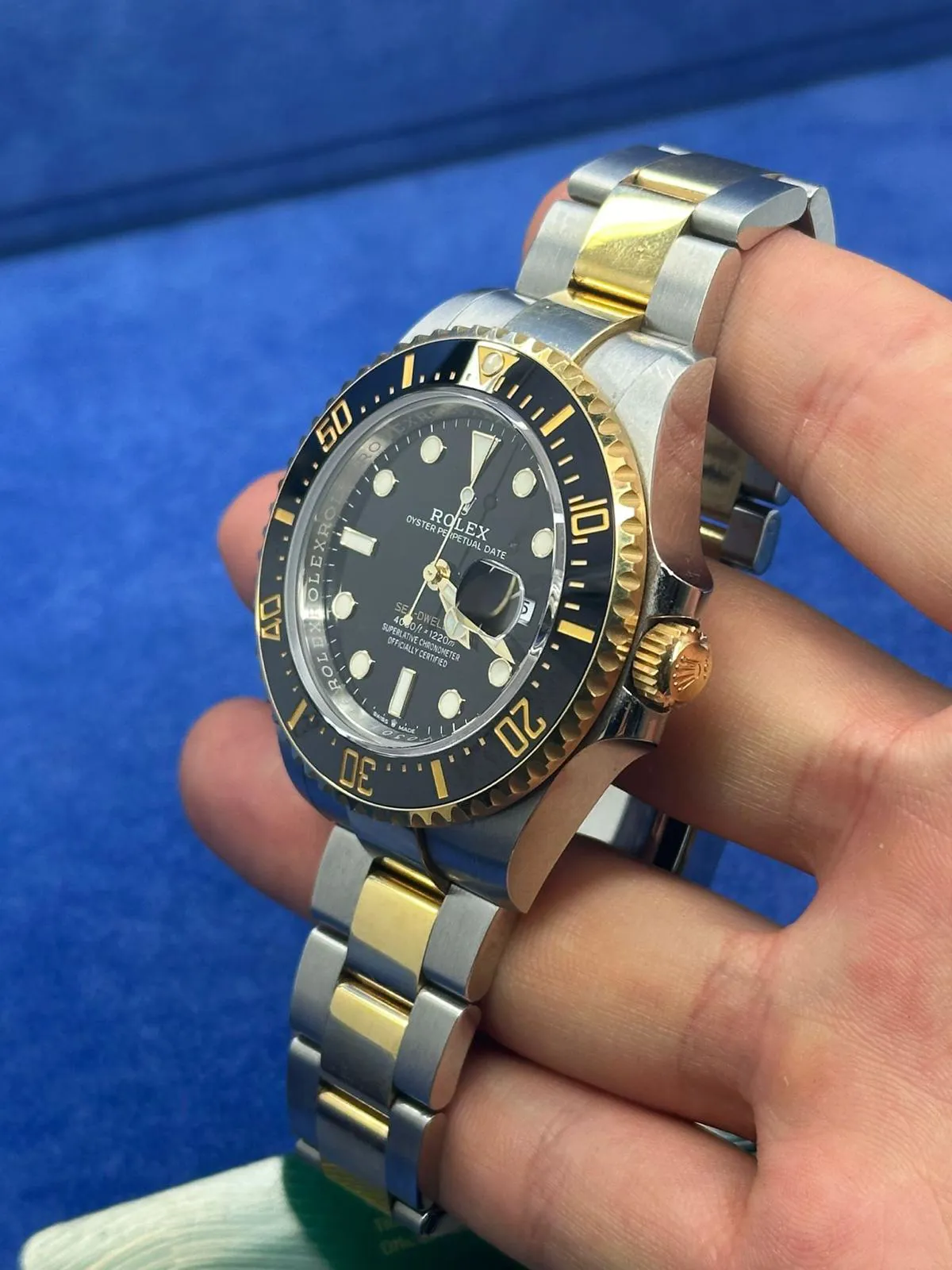 Rolex Sea-Dweller 126603 43mm Yellow gold and Stainless steel Black 1