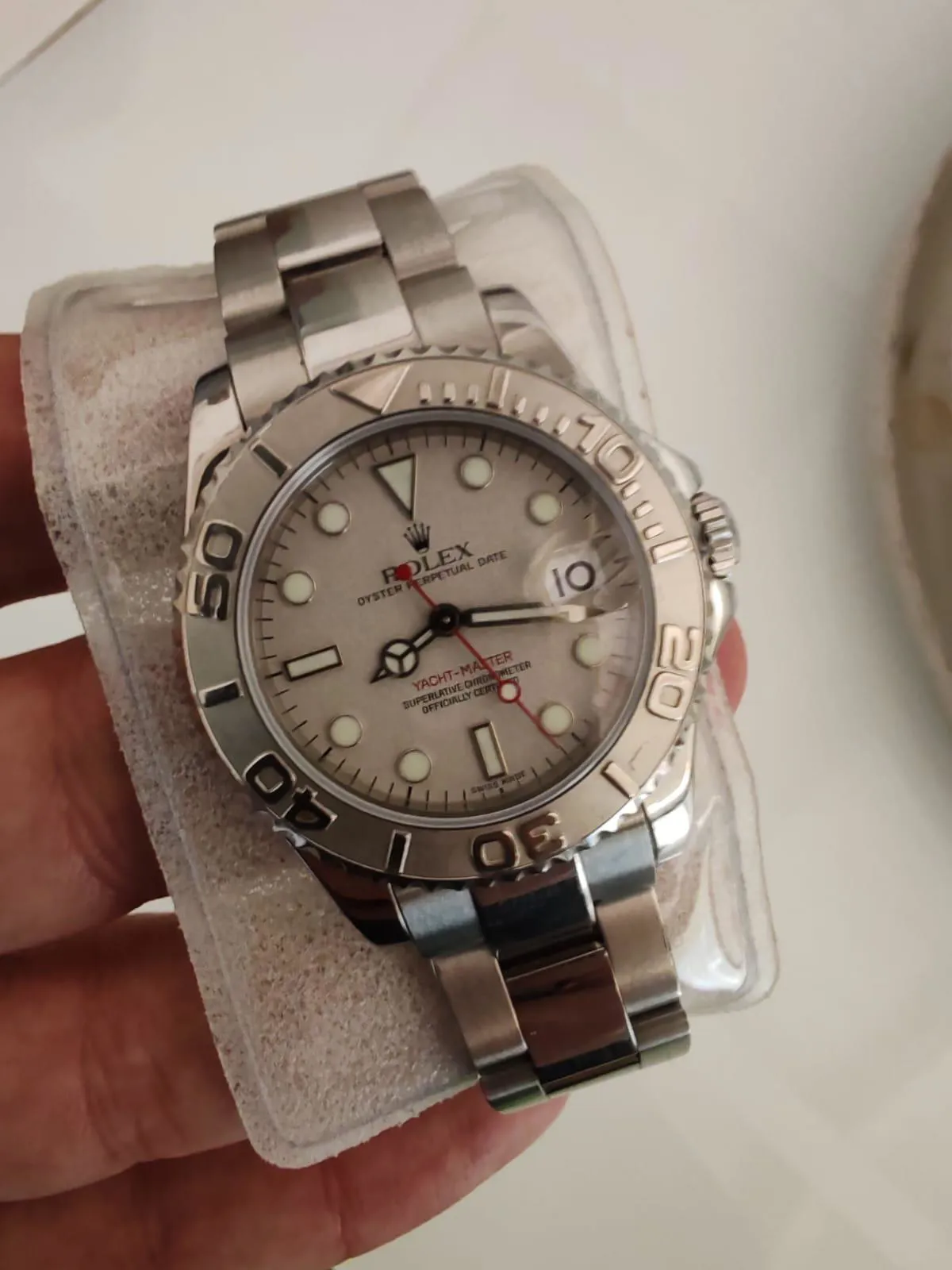 Rolex Yacht-Master 168622 35mm Stainless steel Silver