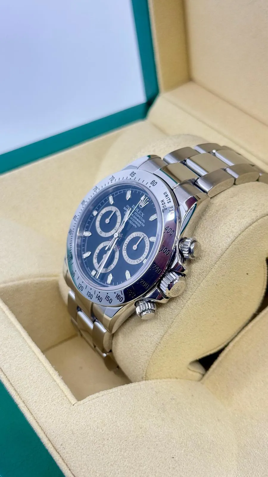 Rolex Daytona 116520 40mm Stainless steel Black 4