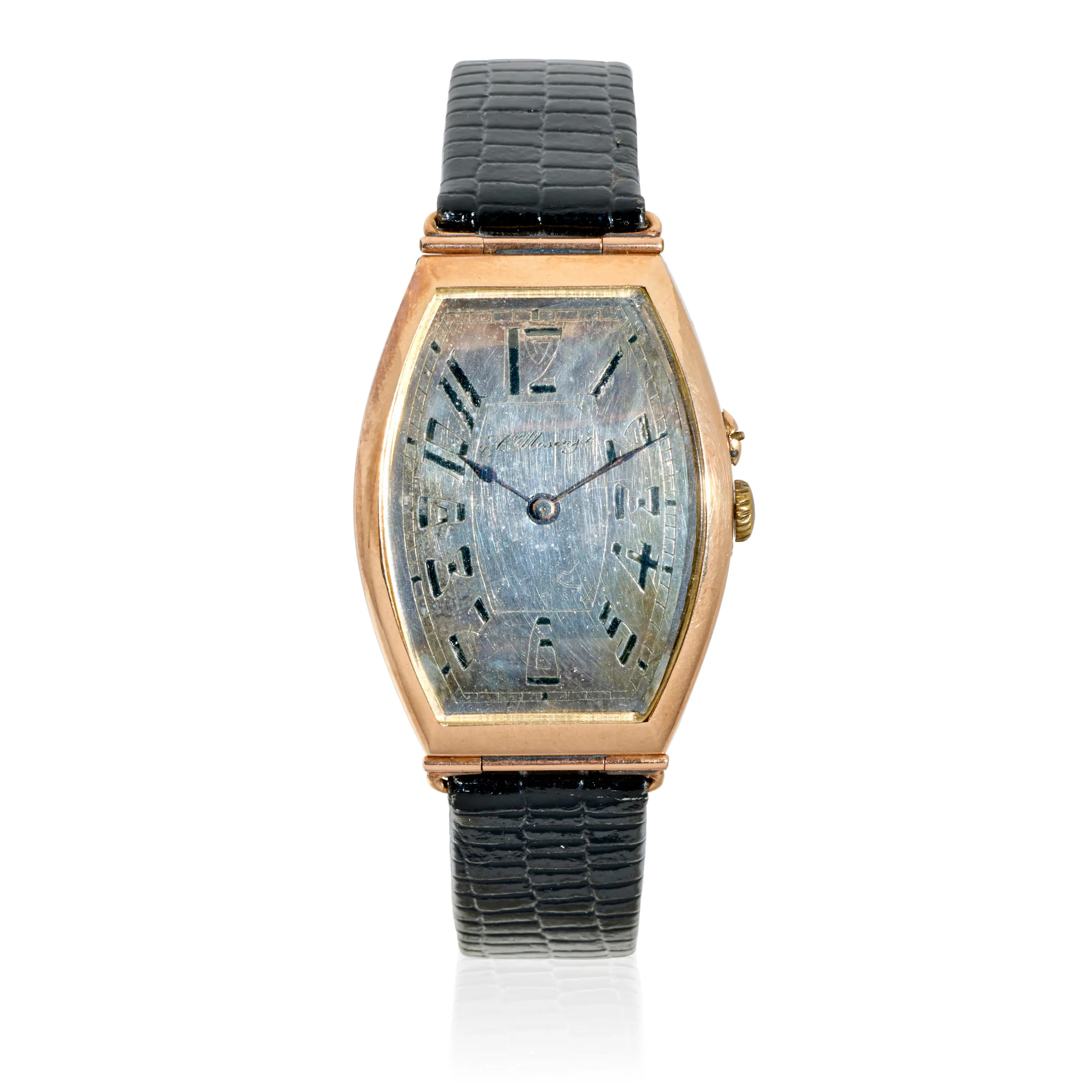 H. Moser & Cie. Gilt-metal Silver