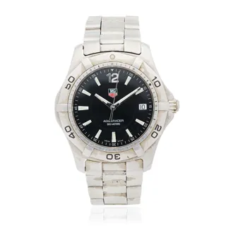 TAG Heuer Aquaracer WAF1110 Stainless steel Black