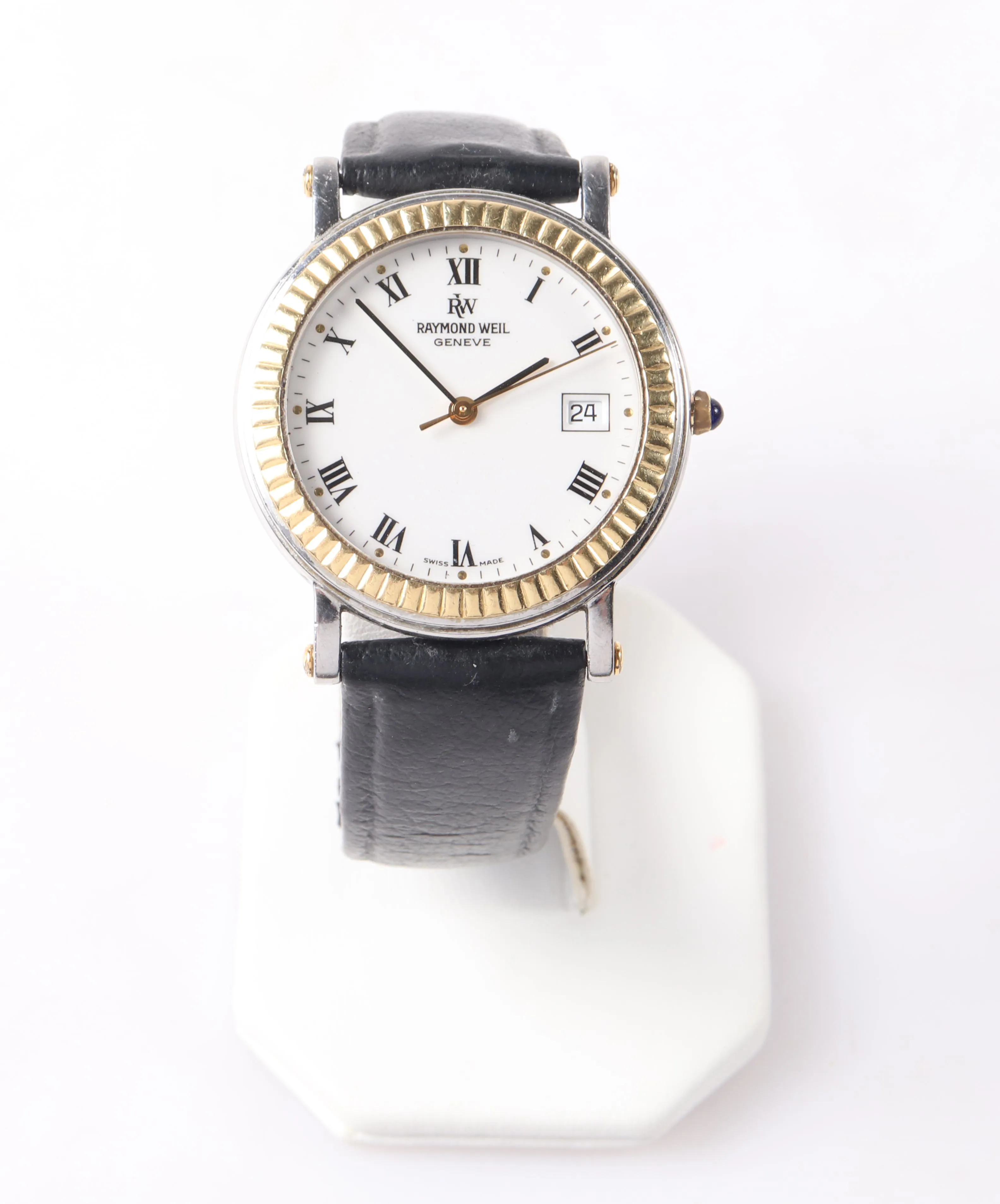 Raymond Weil 9158 34mm Yellow gold and Stainless steel White 3