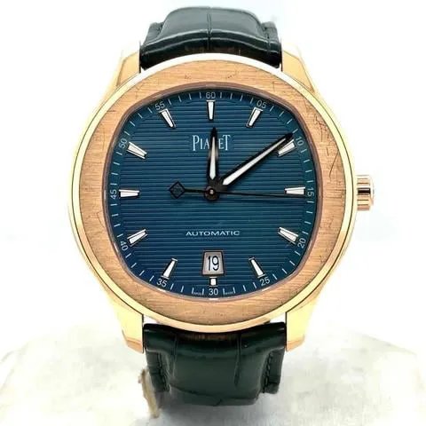 Piaget Piaget Polo Date G0A47010 42mm Rose gold Green