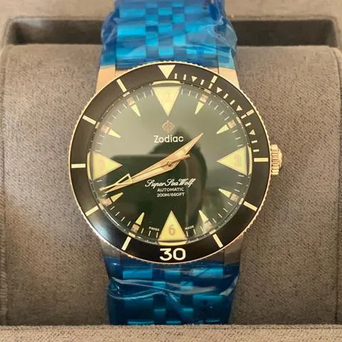 Zodiac Sea Wolf ZO9218 Stainless steel Green 1