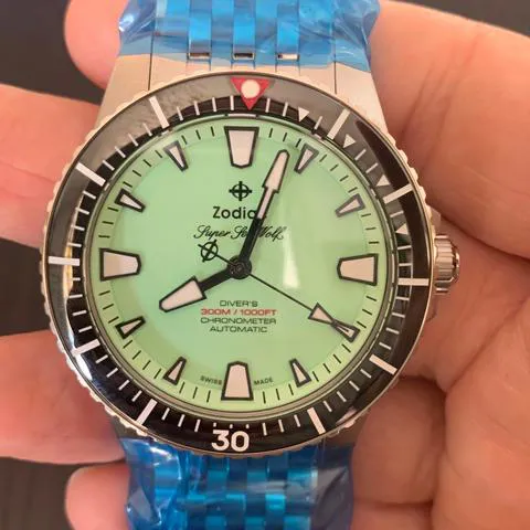 Zodiac Sea Wolf ZO3560 Stainless steel Turquoise 3