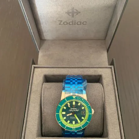 Zodiac Sea Wolf ZO9310 Stainless steel Green