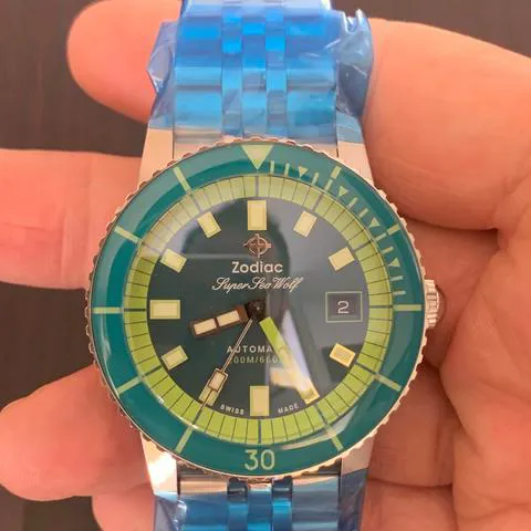 Zodiac Sea Wolf ZO9310 Stainless steel Green 3