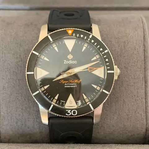 Zodiac Sea Wolf ZO9214 Stainless steel Black 1