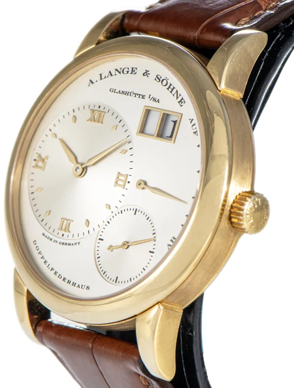 A. Lange & Söhne Lange 1 101.001 38.5mm Yellow gold Silver 1