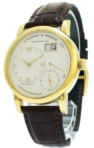 A. Lange & Söhne Lange 1 101.021 38.5mm Yellow gold Silver 1