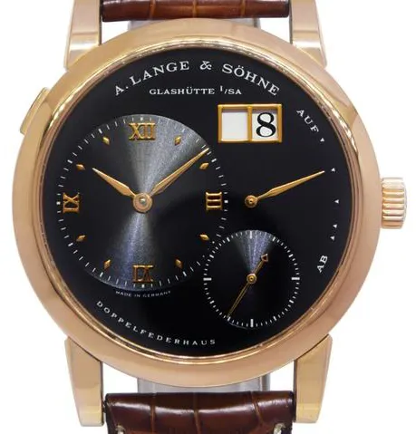 A. Lange & Söhne Lange 1 101.031 38.5mm Rose gold Black