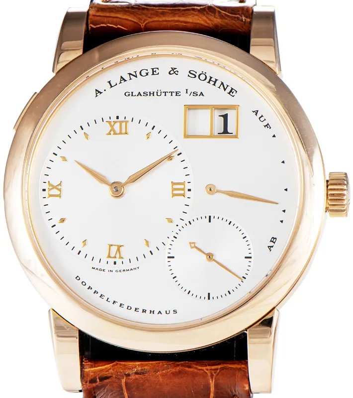 A. Lange & Söhne Lange 1 101.032 38.5mm Rose gold Silver