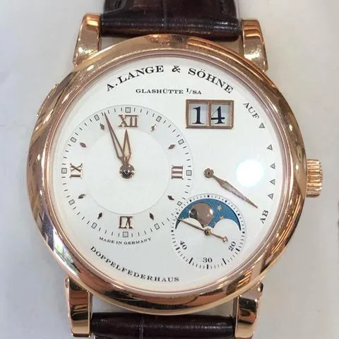 A. Lange & Söhne Lange 1 109.032 38.5mm Rose gold Silver