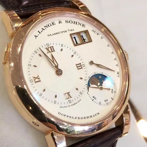 A. Lange & Söhne Lange 1 109.032 38.5mm Rose gold Silver 1