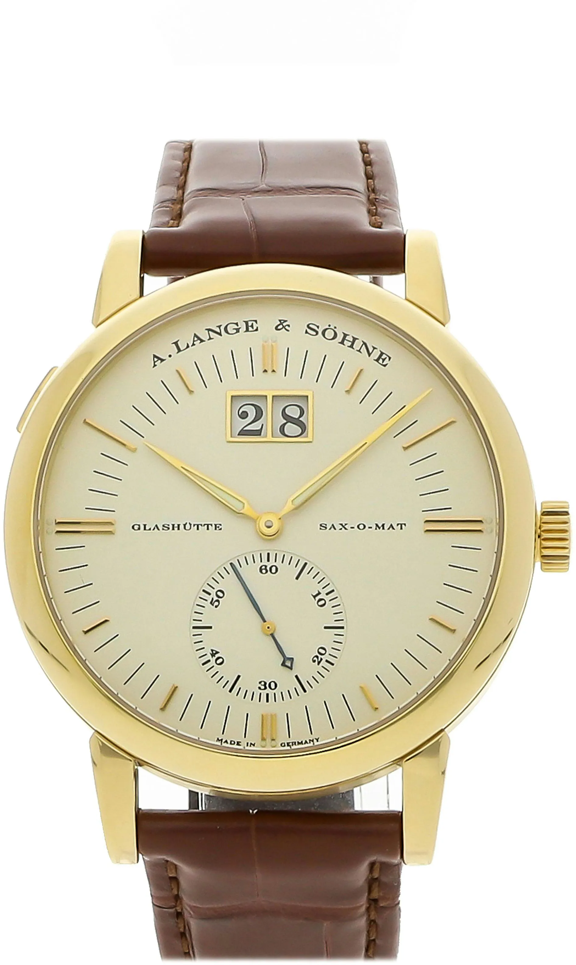 A. Lange & Söhne Langematik 309.021 40mm Yellow gold Champagne