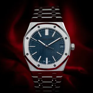 Audemars Piguet Royal Oak 15510ST.OO.1320ST.06 Stainless steel Blue