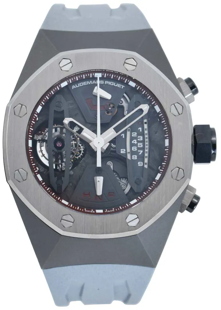 Audemars Piguet Royal Oak Concept Tourbillon 26223TI.OO.D099CR01. 44mm Titanium Skeleton