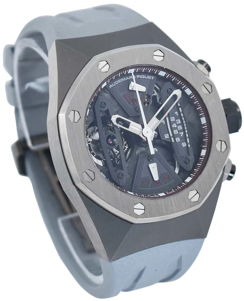 Audemars Piguet Royal Oak Concept Tourbillon 26223TI.OO.D099CR01. 44mm Titanium Skeleton 2