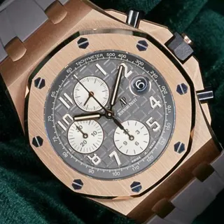 Audemars Piguet Royal Oak Offshore 26470OR.OO.A125CR.01 42mm Rose gold Gray